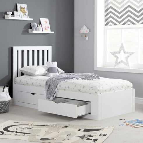 Appleby Single Bed White